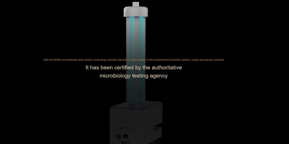 Experience Improved Cleaning With UV Light Sterilization Robot